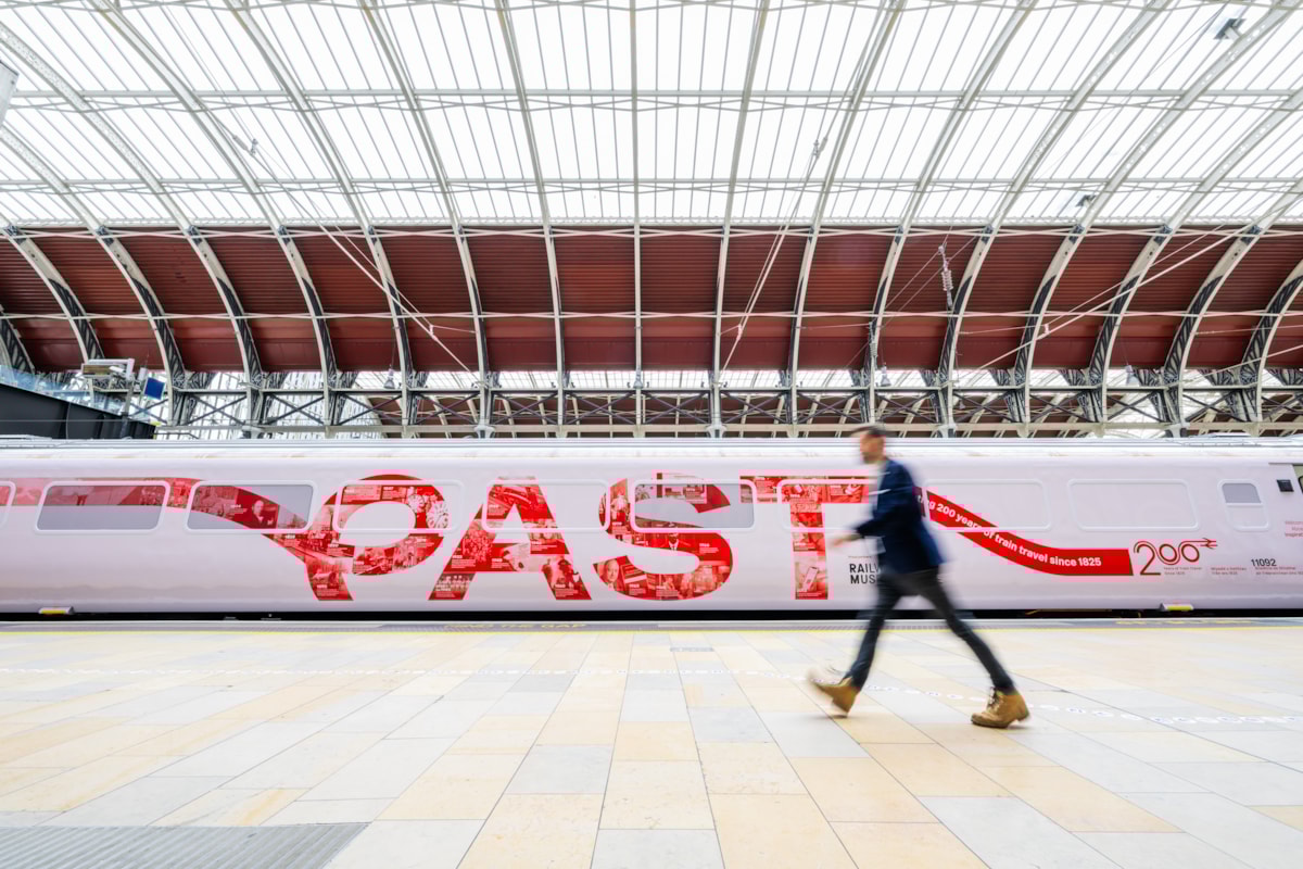 Railway 200 Inspiration exhibition train - external - Credit Jack Boskett