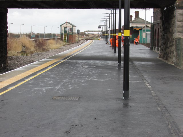 A view form Abergele and Pensarn station platform 1