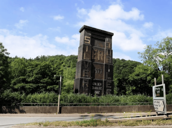 Taff's Well remains of old Viaduct