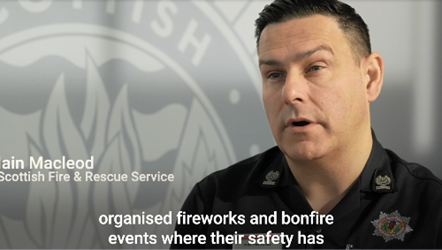 Fireworks Safety - Message from Scottish Fire & Rescue