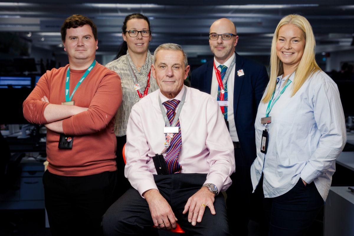 LNER Roc Colleagues Clive, Nicola, Laura, Adam and Ben