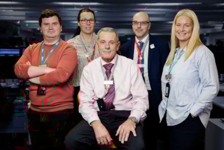 LNER Roc Colleagues Clive, Nicola, Laura, Adam and Ben