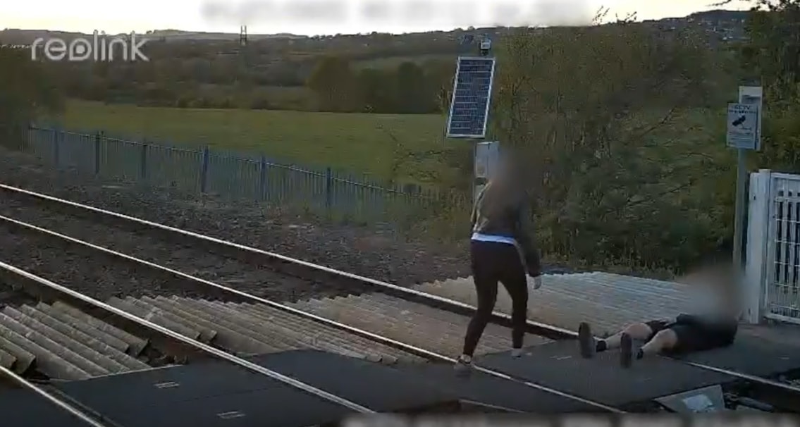 Wilthorpe 1 - laying on tracks