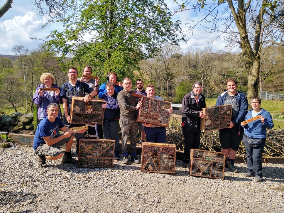 Bug hotels Beyond Boundaries