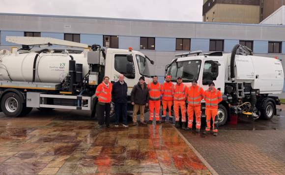 Dumfries and Galloway Council Invests in New Specialist Fleet to Boost Roads Maintenance Capacity: Street Cleansers