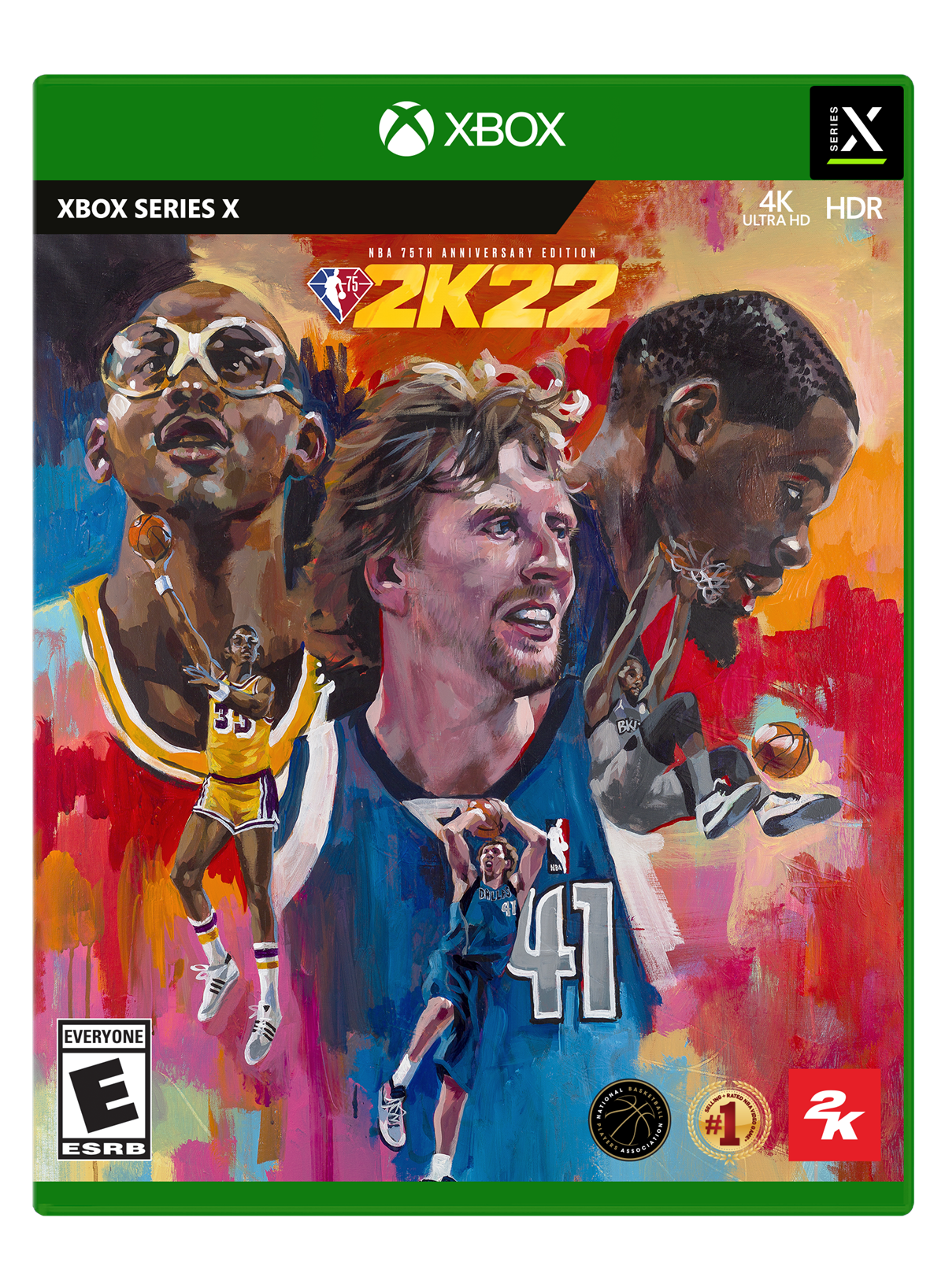 Box Art - NBA 75th Anniv. Edition - XBX S