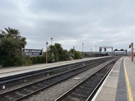 Bellingham Moor Street and St Andrew's in the background