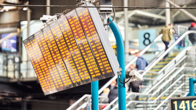 Train operators join forces with tech startups to shape the future of the rail industry: Future Labs stock image