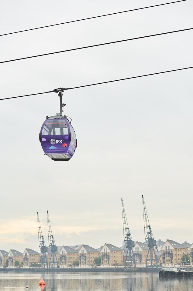 TfL Image - IFS Cloud Cable Car Credit @KurtRebry