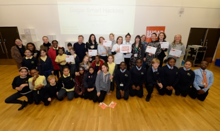 All schools and community groups receiving a Sugar Smart Hackney certificate