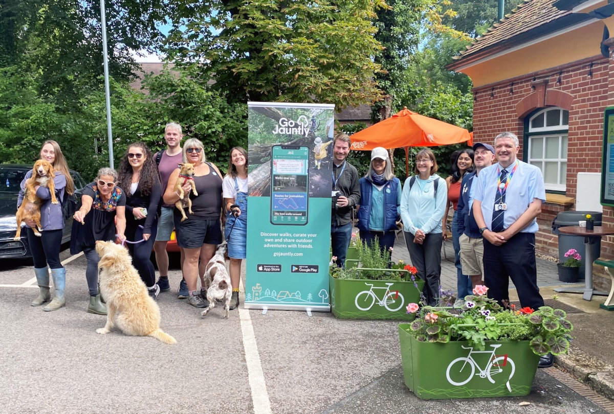 Getting out and about with South Western Railway and Go Jauntly