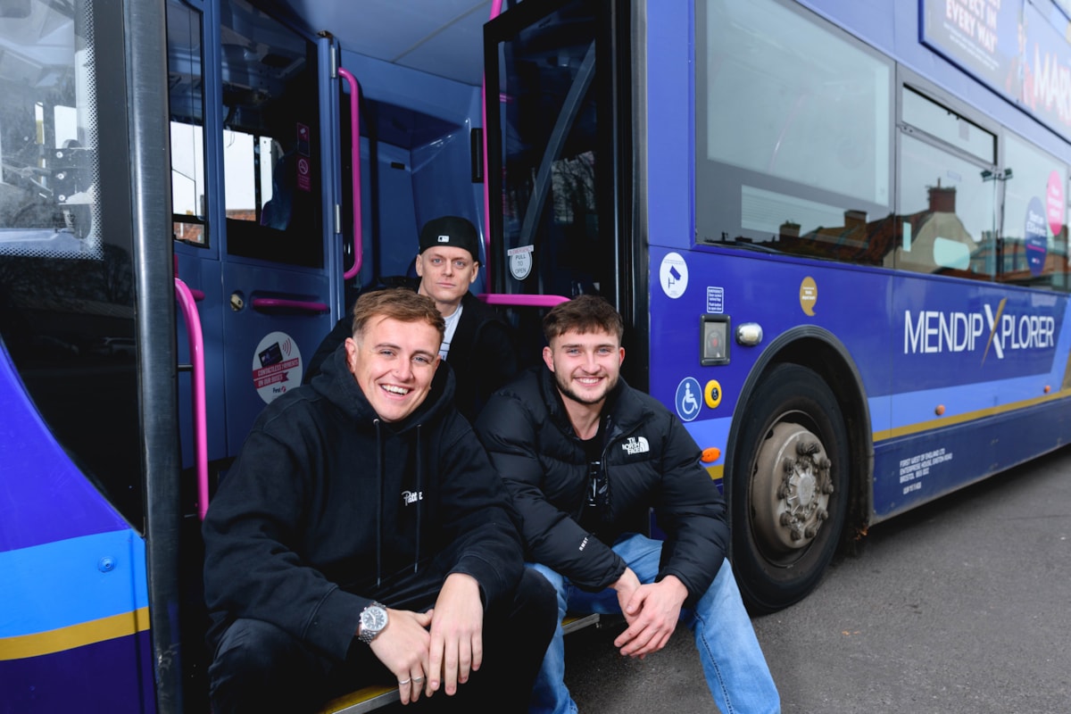 3SEVEN6 DJs, from left Josh ‘DOUBLE VISION’ Herridge, Charlie ‘CHAS23’ Chamberlain and Harley 'CUB' Kingham @JonCraig_Photos