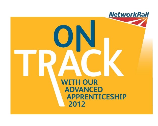 Network Rail Apprentice Scheme On Track Logo: Network Rail Apprentice Scheme On Track Logo