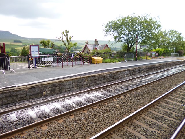 Easier access for passengers at Horton-in-Ribblesdale: New Easier Access Area at Horton-in-Ribblesdale