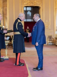 Matt Turner MBE Investiture 4