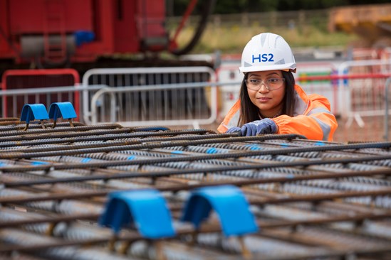 HS2 encourages more women to consider a career in construction