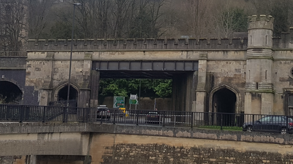Network Rail issues reminder of critical repairs to railway bridge in Bath starting next week: Claverton Street railway bridge