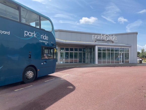 Portsmouth Park & Ride bus