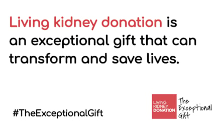 The Exceptional Gift - Living Donation - Twitter