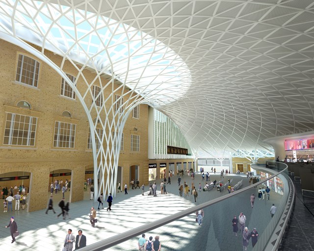 A NEW START FOR PASSENGERS: King's Cross - new concourse and ticket hall