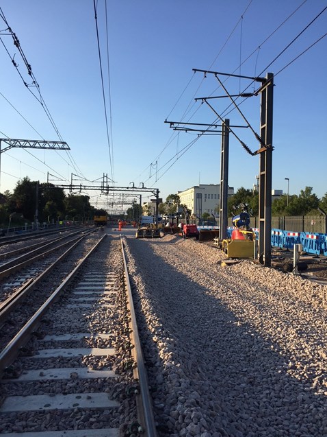 North Wembley junction replacement 1-2 September 2