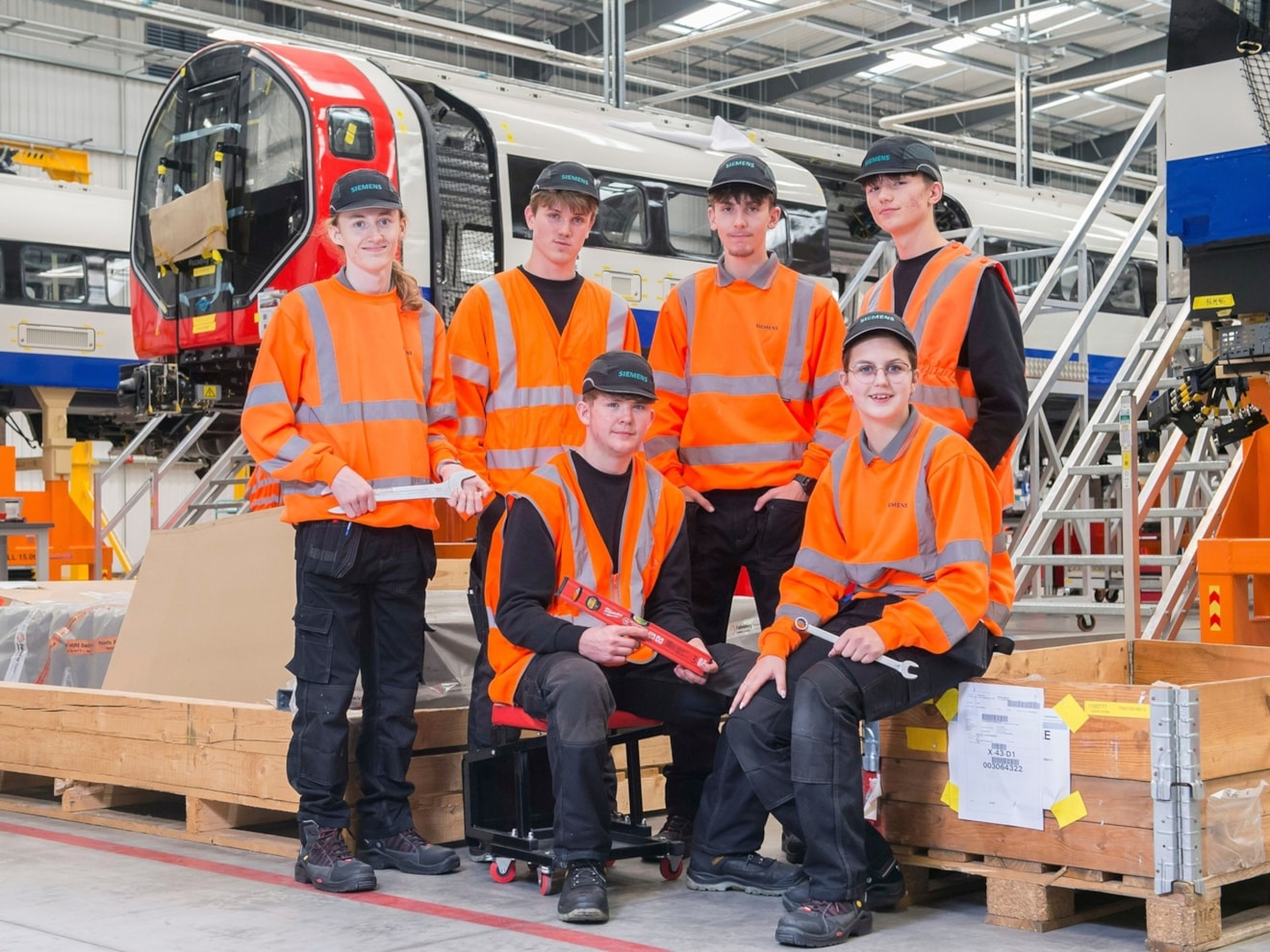 Siemens Mobility apprentices 1