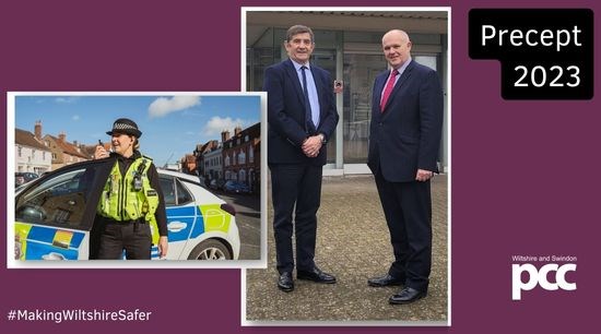 Wiltshire Police set to increase officer numbers following budget approval: 1 Precept approval announcement web link card - Press release news page