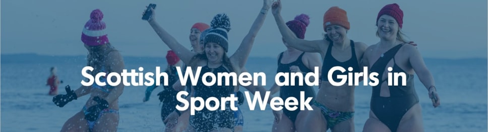 Scottish Women and Girls In Sport Week 2025 - Banner Image