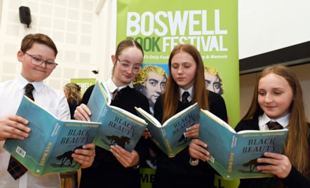 Sir Michael Morpurgo visit to Barony Campus