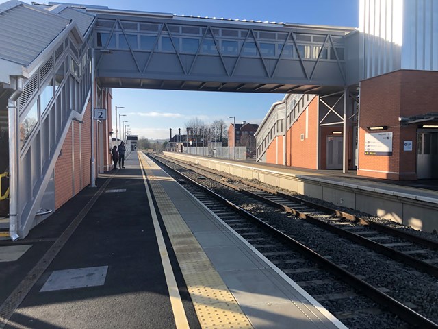 New, longer platform opens at Market Harborough railway station: New, longer platform opens at Market Harborough railway station-2