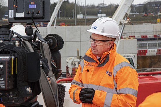 Visit to Interchange worksite LM March 2020: Credit: Jeremy de Souza
(graduate, Mark Thurston, LM, Interchange, station, media, phase one, LMJV, enabling works, site)
Internal Asset No.  15089
March 2020