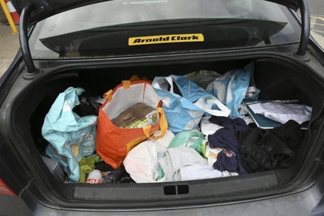 Cash found in Michael Watson's VW Passat-3