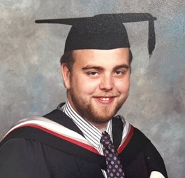Ian Sinker graduation snip