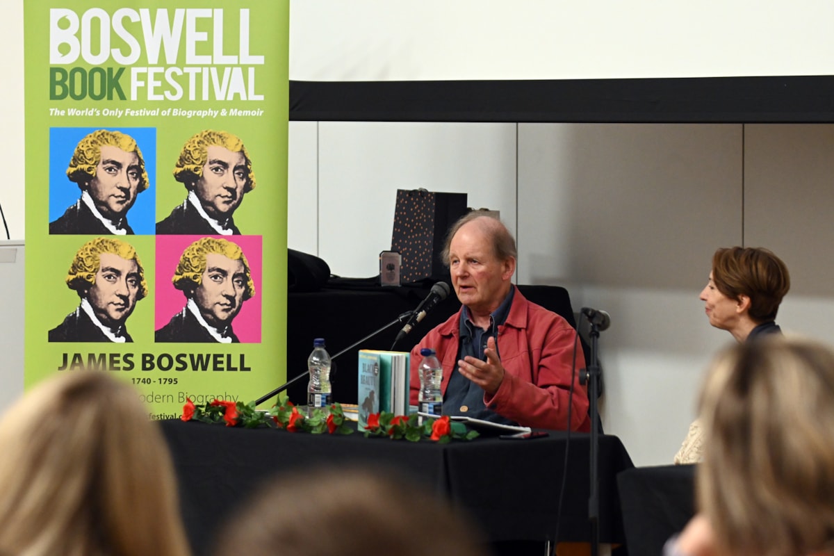Boswell Book Festival author visit Barony Campus