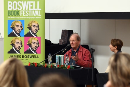 Boswell Book Festival author visit Barony Campus