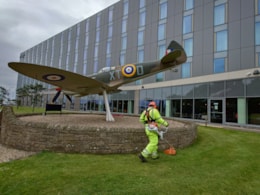 Edinburgh Airport landscapes: Edinburgh Airport landscapes