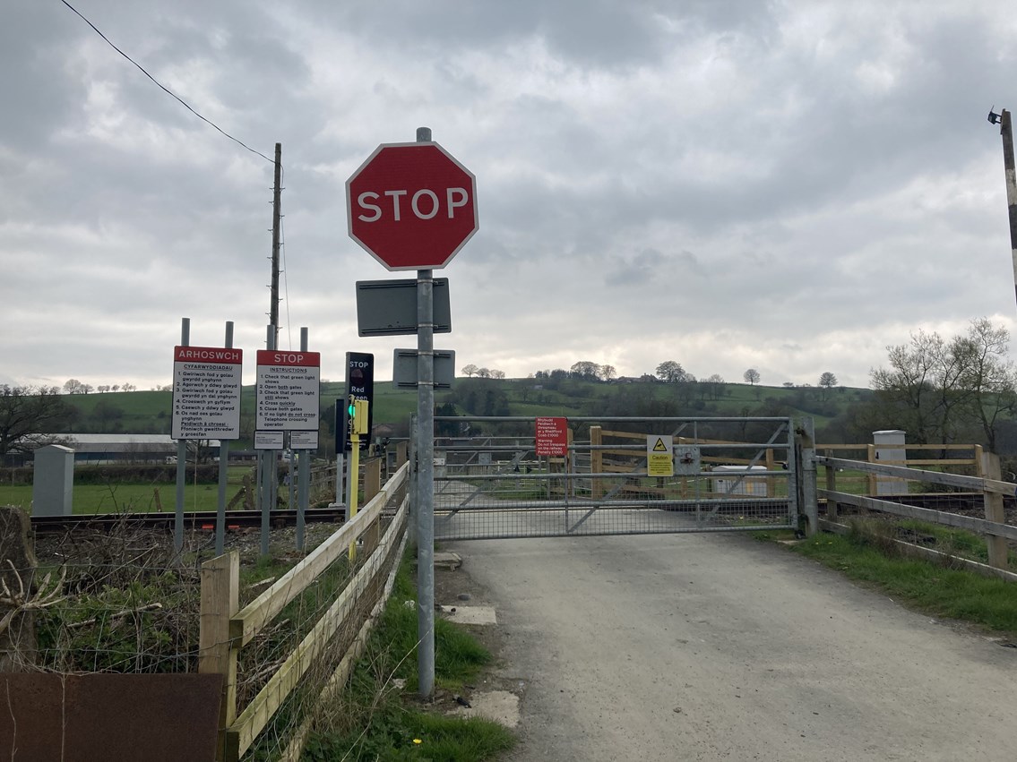 Ty Ddu level crossing MSL