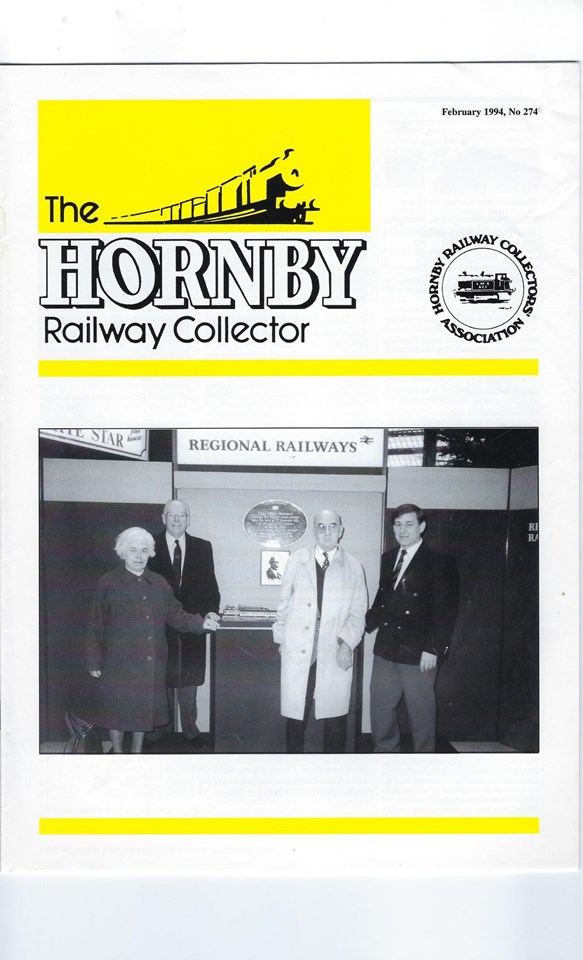 Front Cover of the Hornby Railway Collector February 1994: Front Cover of the Hornby Railway Collector February 1994