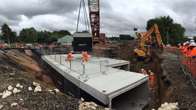 Installation of culverts at Hinksey