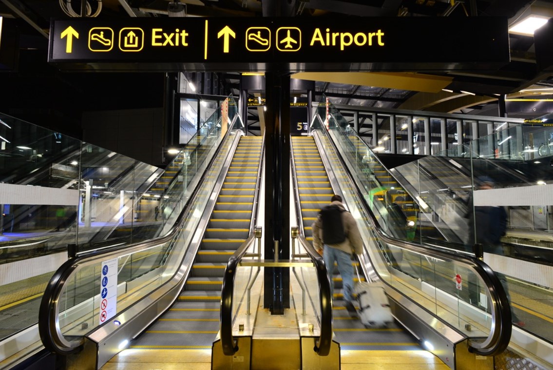 The upgraded Gatwick Airport station opened to passengers on the morning of 21 November 2023 4