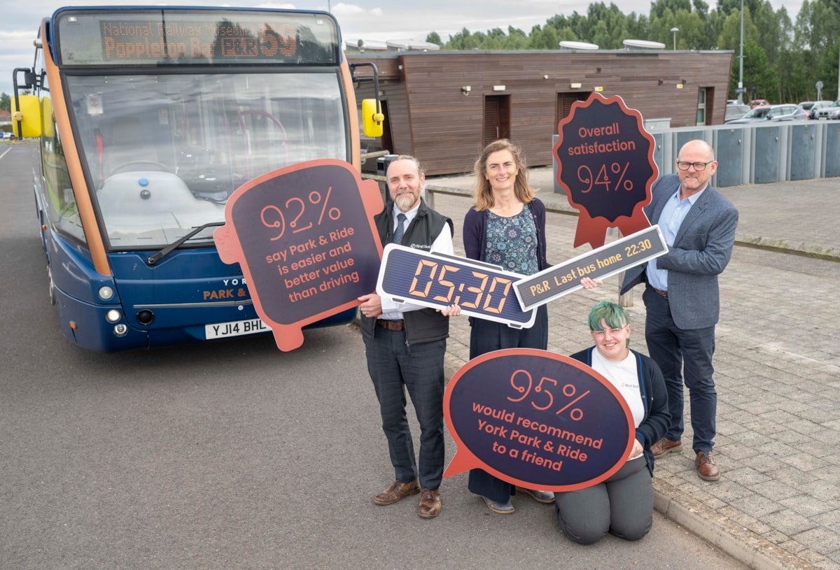 First Bus York Park and Ride 2026 2