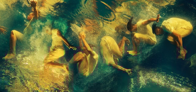 (Detail of) we move though scales of blue 1 @ Courtesy Phoebe Boswell