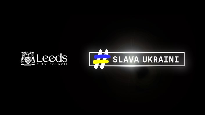 Leeds City Council appeals for further support as war in Ukraine reaches second anniversary: 2year PR header
