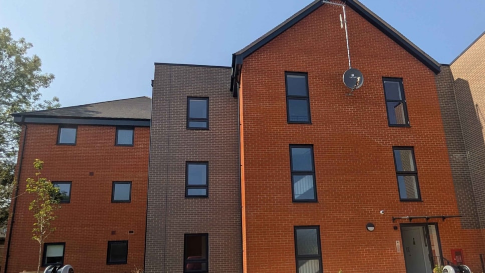 Flats at Watchman's Place which have been handed over to Reading Borough Council cropped