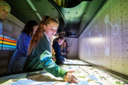 Railway 200 Inspiration exhibition train - internal - Credit Jack Boskett
