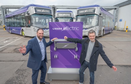 First Bus 'switch on' Bramley depot 3