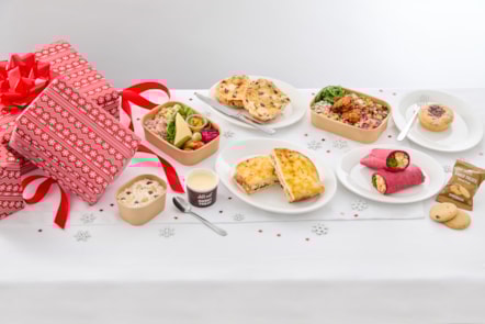 LNER's Festive Menu Items