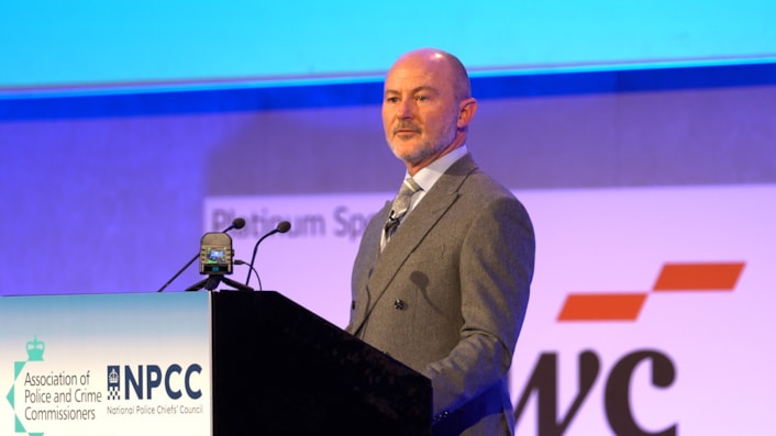 CC Gavin Stephens at the NPCC APCC Summit 2025-2: CC Gavin Stephens at the NPCC APCC Summit 2025-2