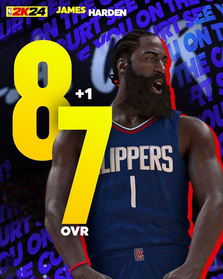 NBA2K24 RatingUpdate-JAN11 4x5-Harden