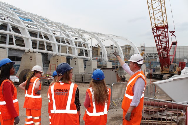 Could IT Be You? winners take up their paid work experience prize - here at Manchester Victoria redevelopment